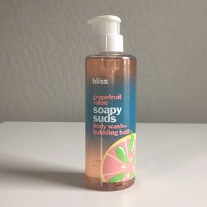 NWT Bliss Grapefruit+Aloe Soapy Suds Body Wash